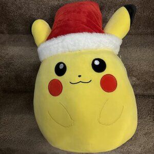 Pokemon Pikachu 14" Squishmallows Holiday Plush